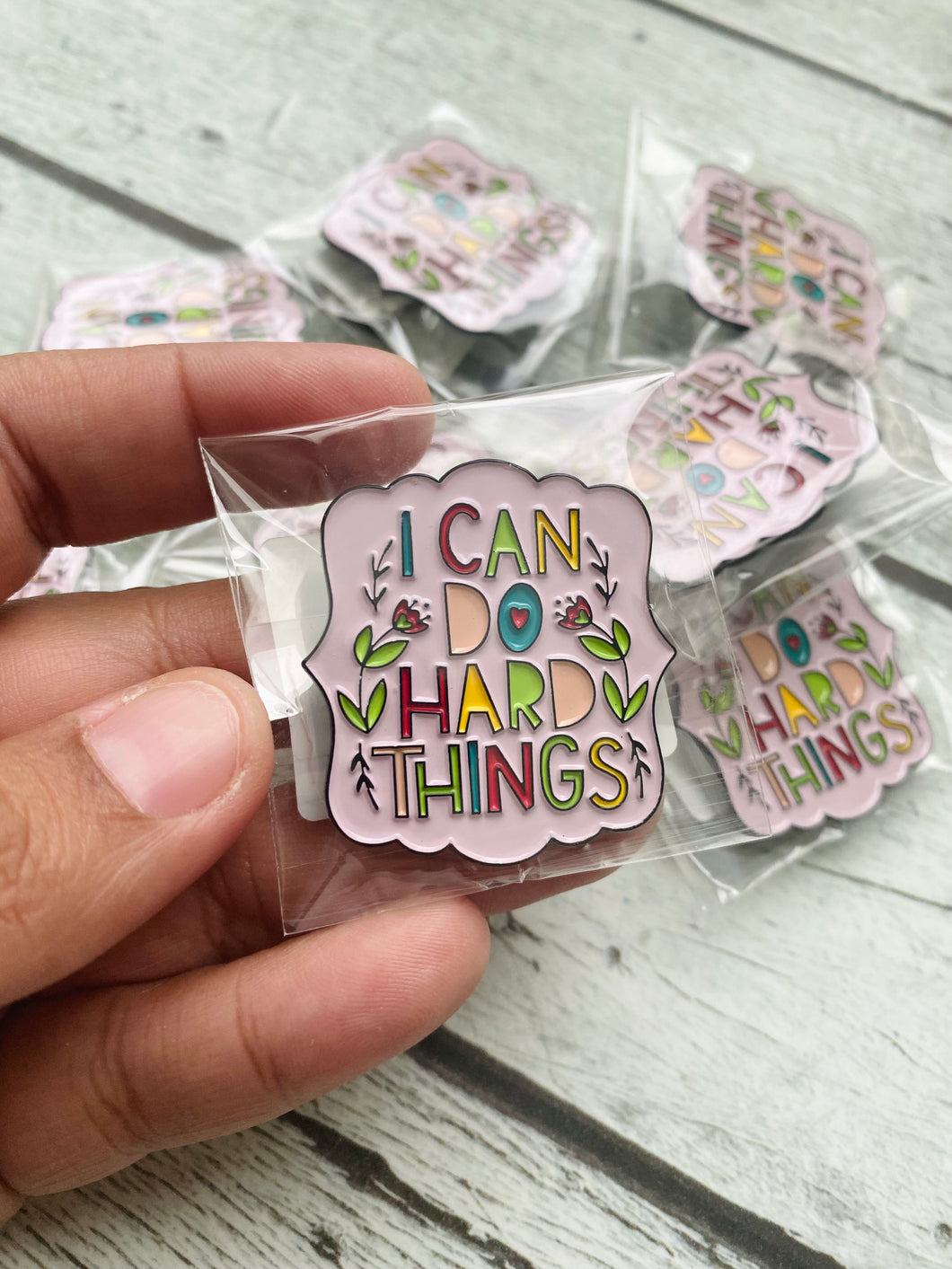 “I Can Do Hard Things” Pin