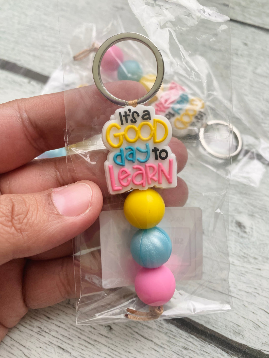 “It’s A Good Day To Learn” Keychain