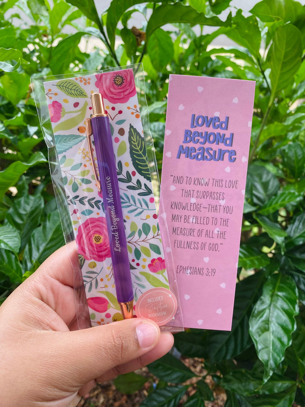 “Loved Beyond Measure” Faith Pen Set