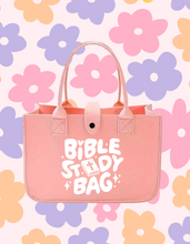 Load image into Gallery viewer, “Bible Study Bag” Felt Handbag
