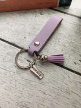 Load image into Gallery viewer, Leather Fob Keychains
