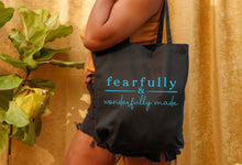 Load image into Gallery viewer, “Fearfully &amp; Wonderfully Made” Tote Bag
