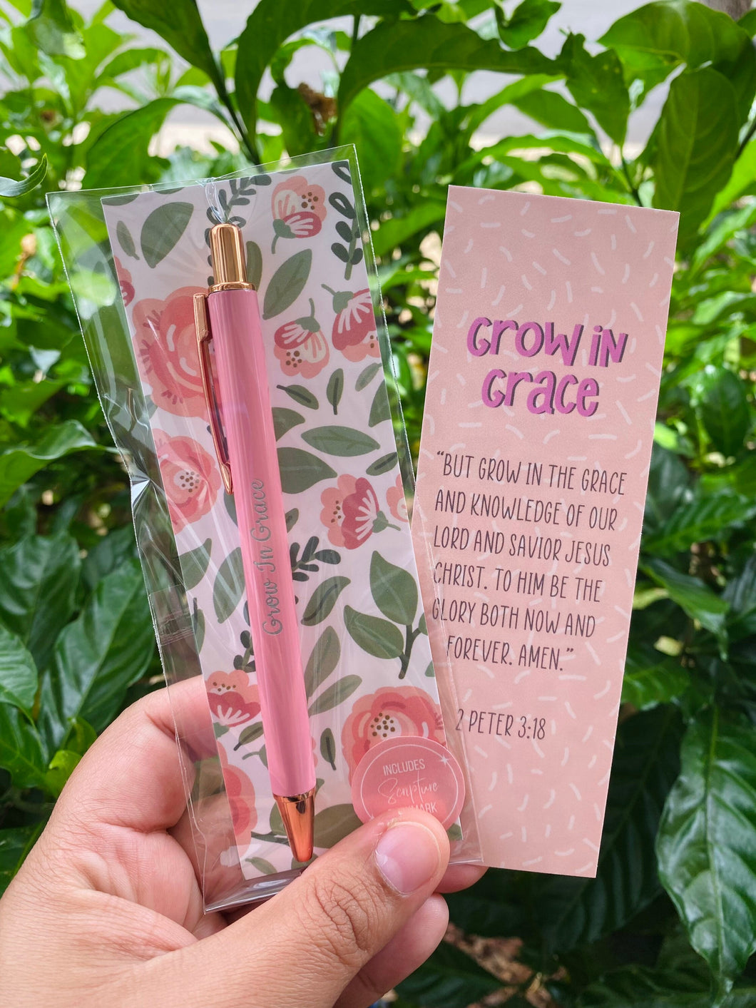 “Grow In Grace” Faith Pen Set